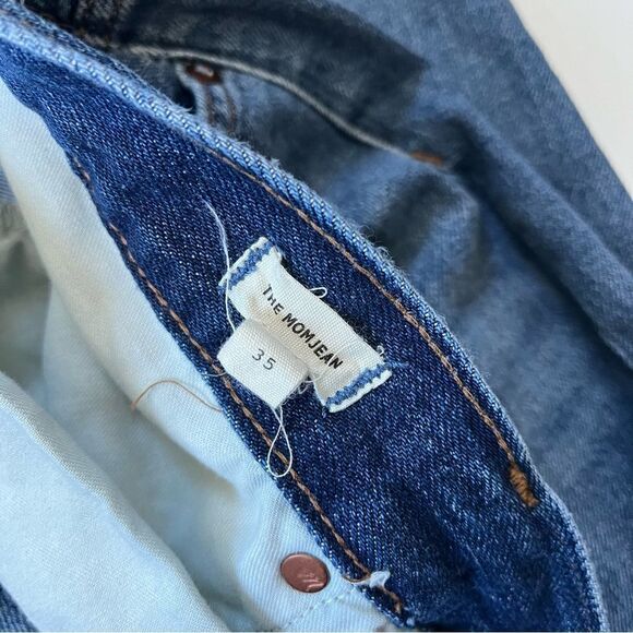 Madewell The Momjean in Downey Wash 35 - Picture 8 of 14